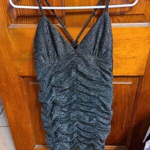 Women's NEW Small Sparkly Black Dress Prom Homecoming party
